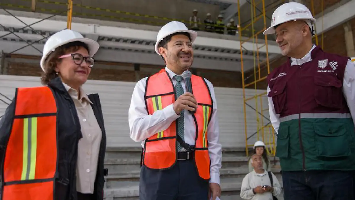 Martí Batres estuvo al pendiente en la última etapa de construcción de la Universidad Rosario Castellanos Campus Santo Tomás